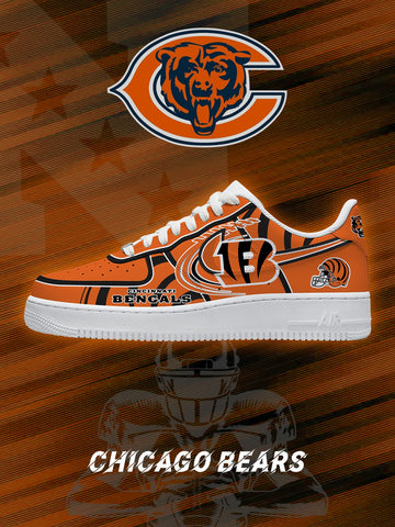 Chicago Custom Low-top Sneakers For Football Fans