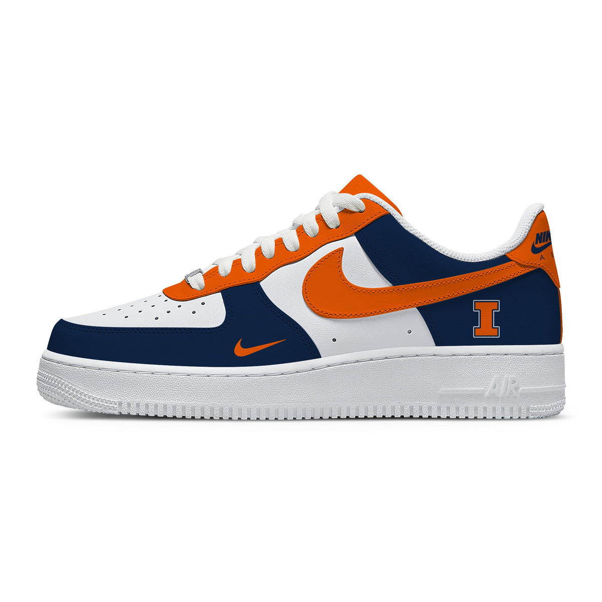 Illinois College Custom Low-top Sneakers For Fans