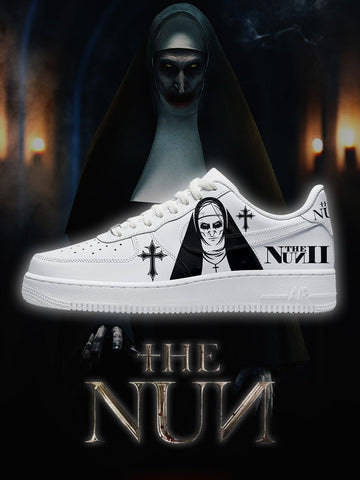 The Nun V.2 Custom Low-top Sneakers For Horror Fans