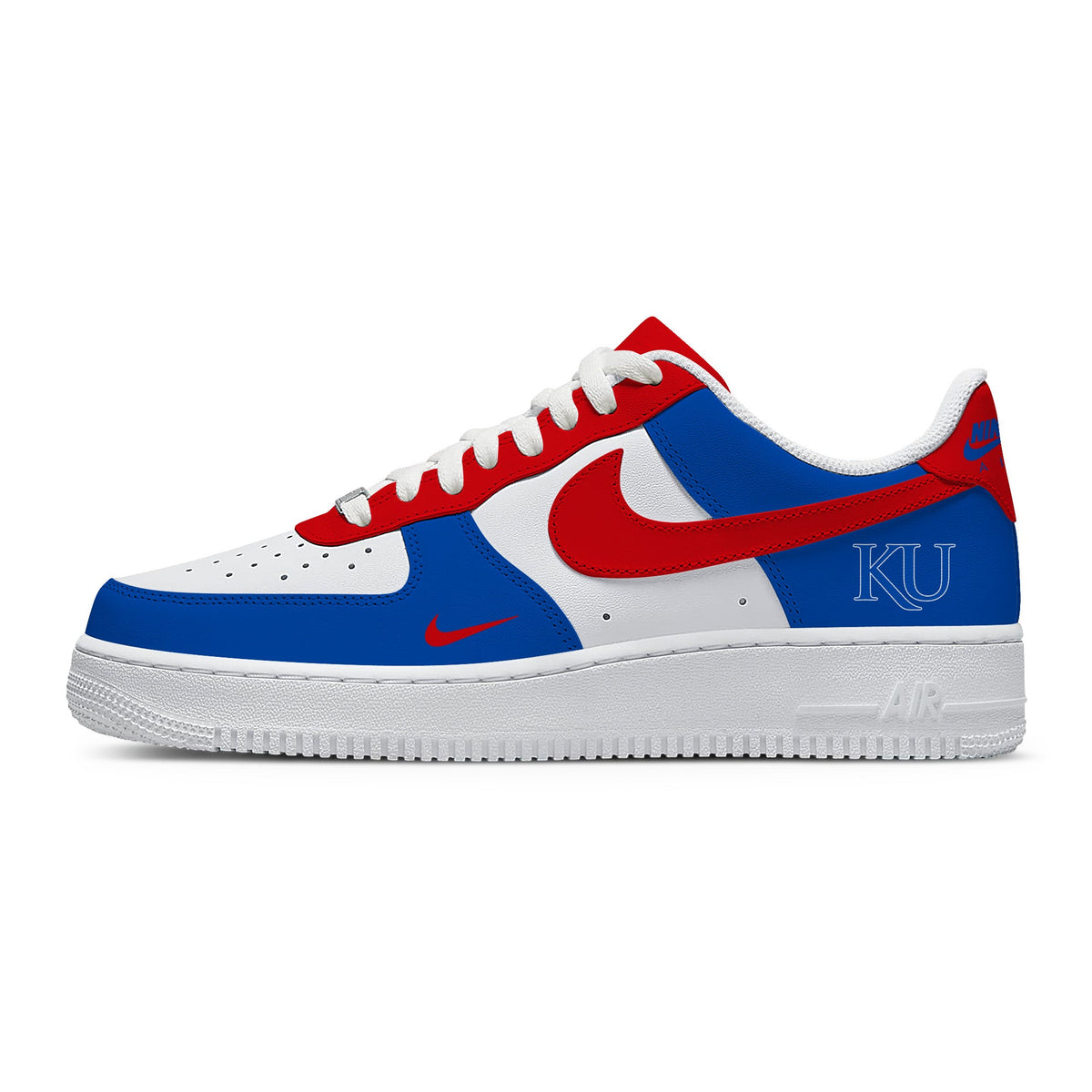 Kansas College Custom Low-top Sneakers For Fans