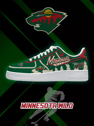 Minnesota Hockey V.2 Custom Low-top Sneakers For Fans