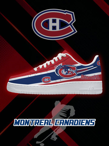 Montreal Hockey V.2 Custom Low-top Sneakers For Fans