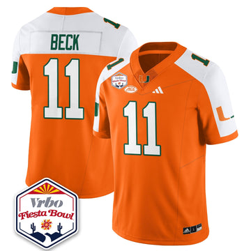 Miami Marlins Football Vapor Limited Jersey - Vrbo Fiesta Bowl-Cuztomshoes