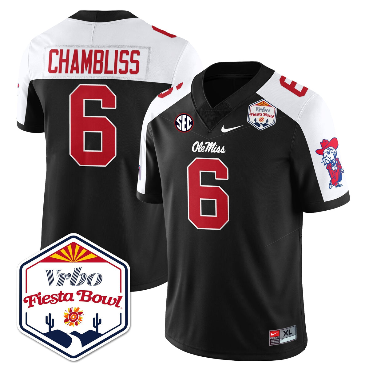 Olemiss Rebels Vapor Limited Jersey - Vrbo Fiesta Bowl
