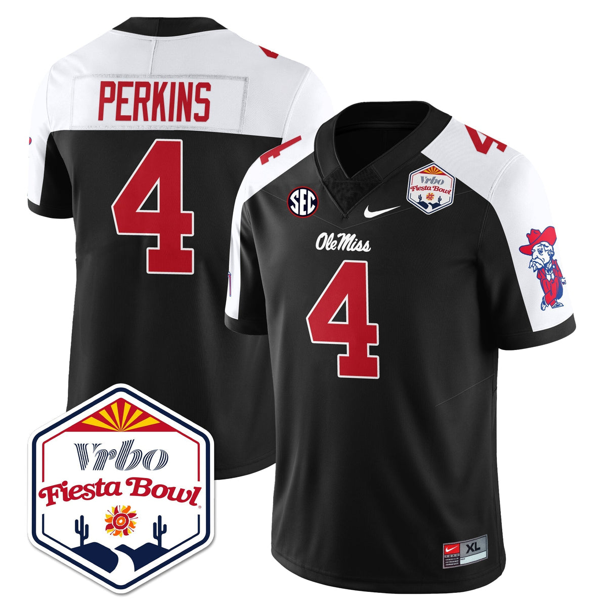 Olemiss Rebels Vapor Limited Jersey - Vrbo Fiesta Bowl