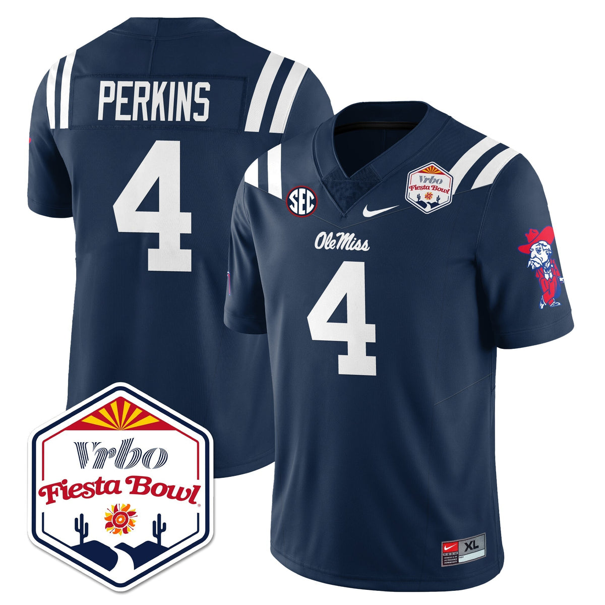 Olemiss Rebels Vapor Limited Jersey - Vrbo Fiesta Bowl