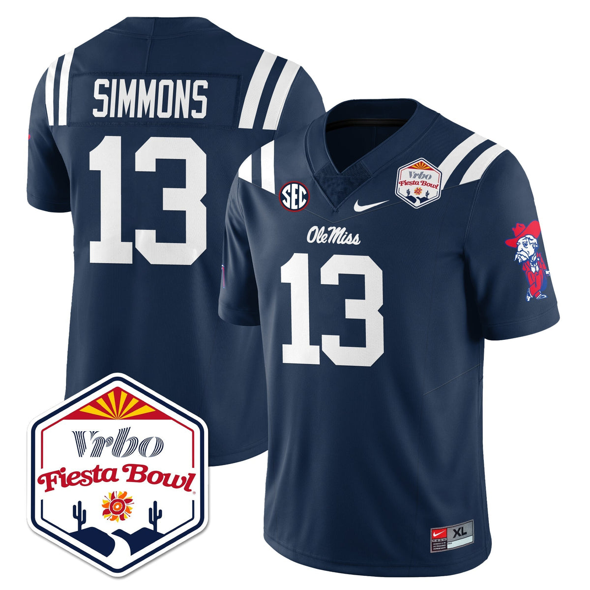 Olemiss Rebels Vapor Limited Jersey - Vrbo Fiesta Bowl