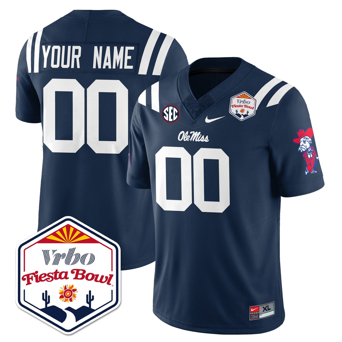 Olemiss Rebels Vapor Limited Jersey - Vrbo Fiesta Bowl