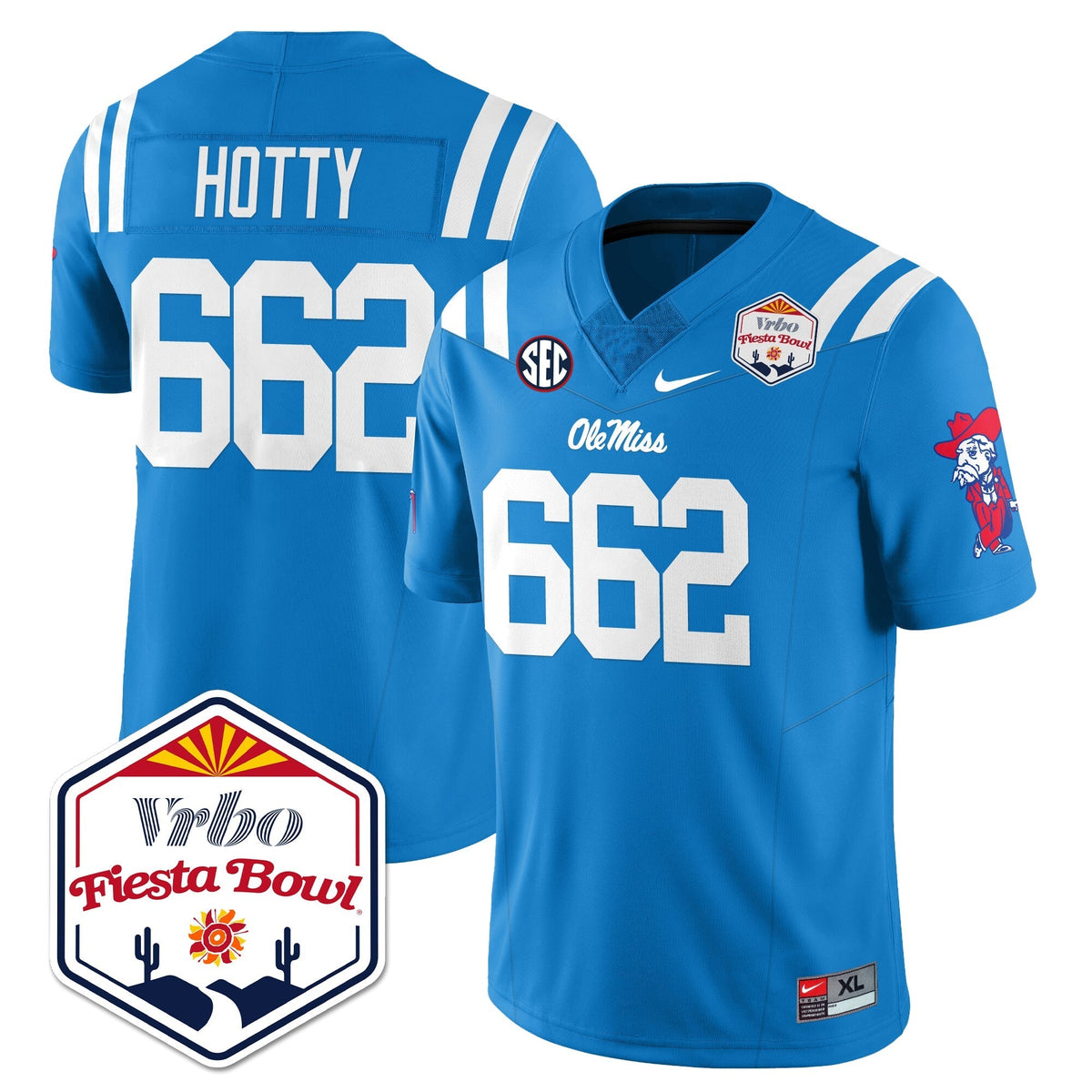 Olemiss Rebels Vapor Limited Jersey - Vrbo Fiesta Bowl