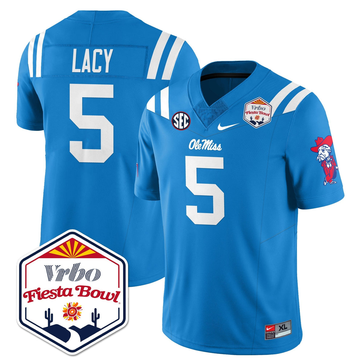 Olemiss Rebels Vapor Limited Jersey - Vrbo Fiesta Bowl
