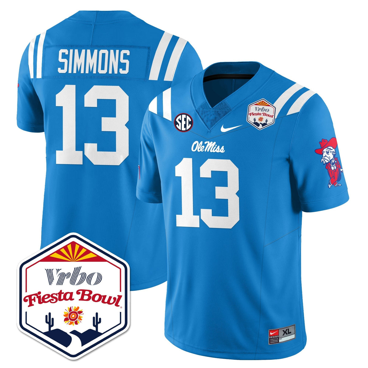 Olemiss Rebels Vapor Limited Jersey - Vrbo Fiesta Bowl