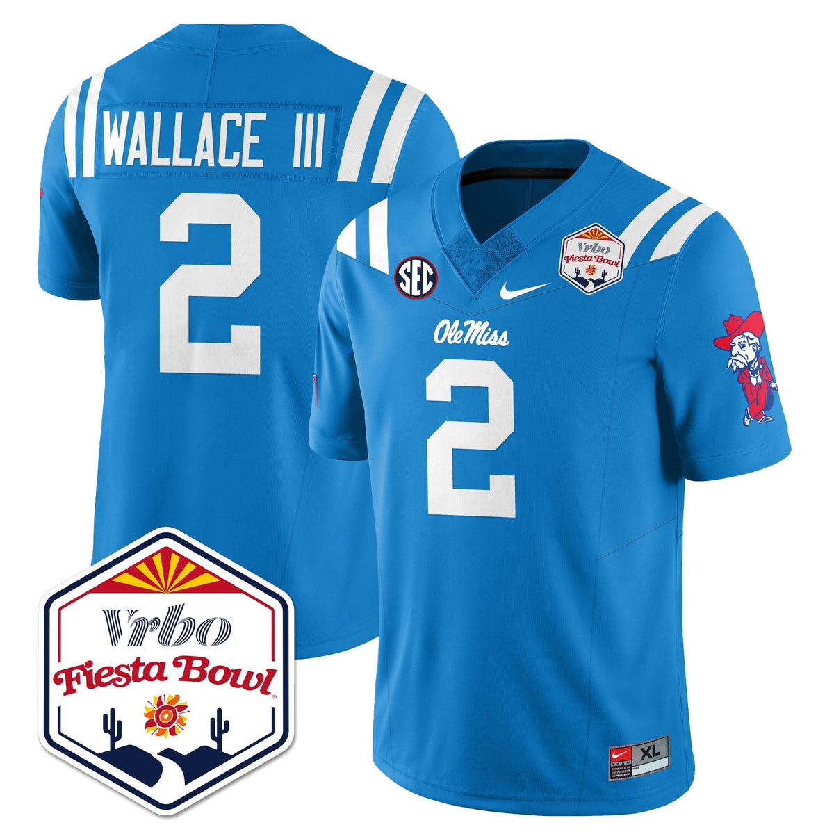 Olemiss Rebels Vapor Limited Jersey - Vrbo Fiesta Bowl