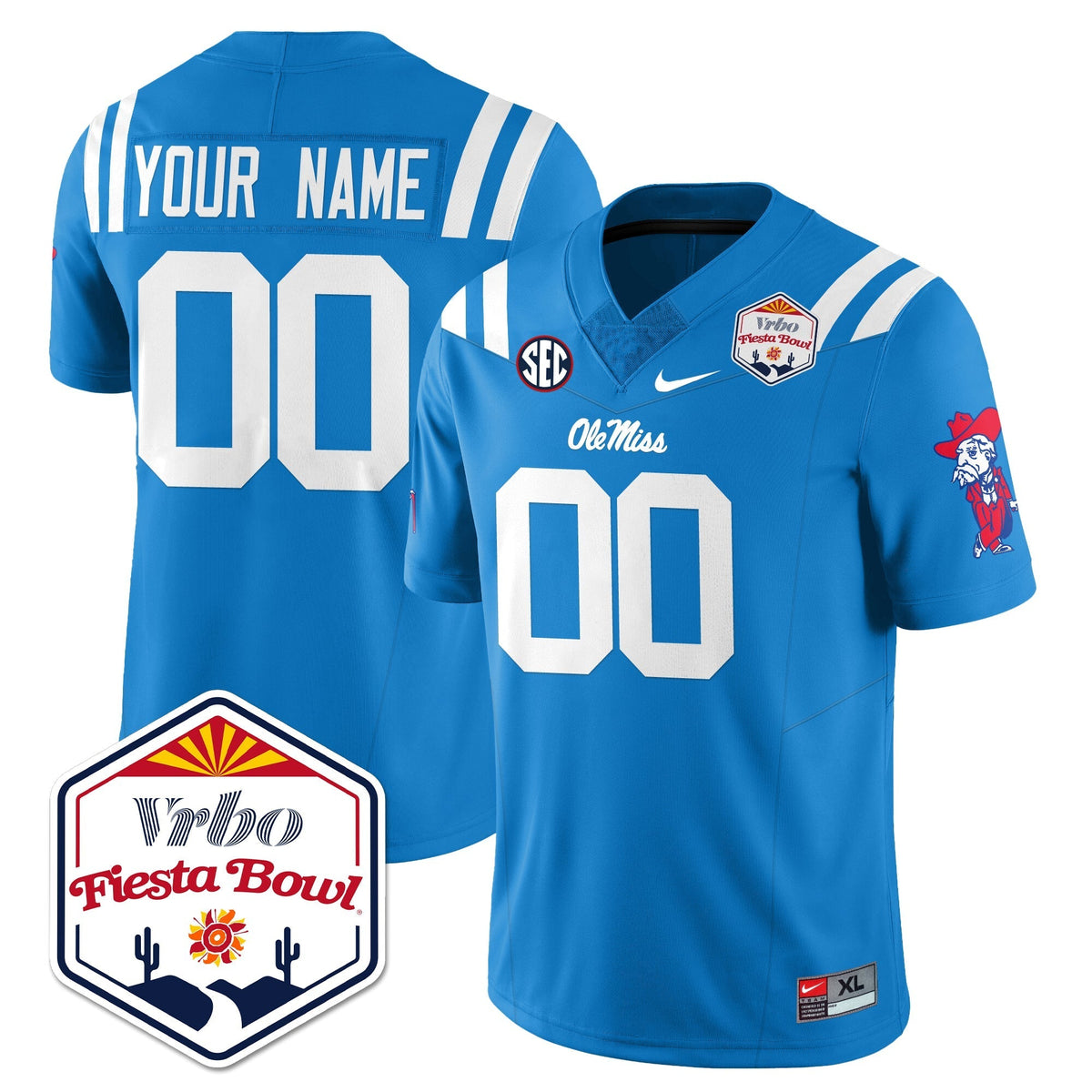 Olemiss Rebels Vapor Limited Jersey - Vrbo Fiesta Bowl