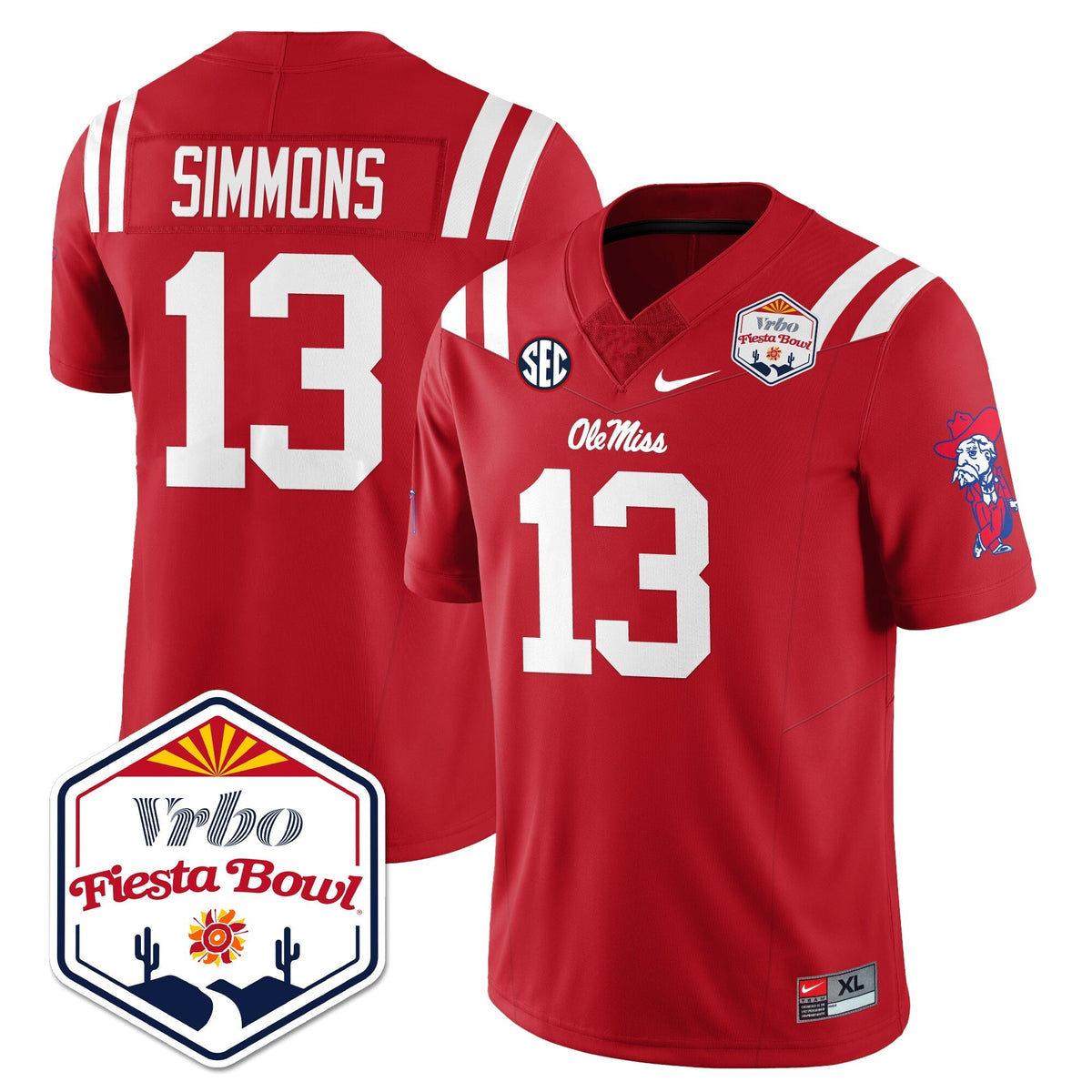 Olemiss Rebels Vapor Limited Jersey - Vrbo Fiesta Bowl