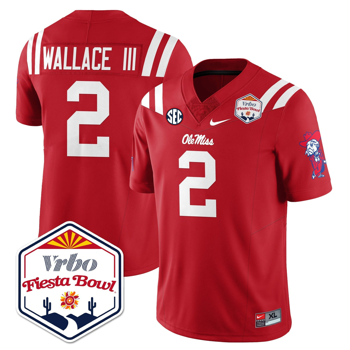 Olemiss Rebels Vapor Limited Jersey - Vrbo Fiesta Bowl