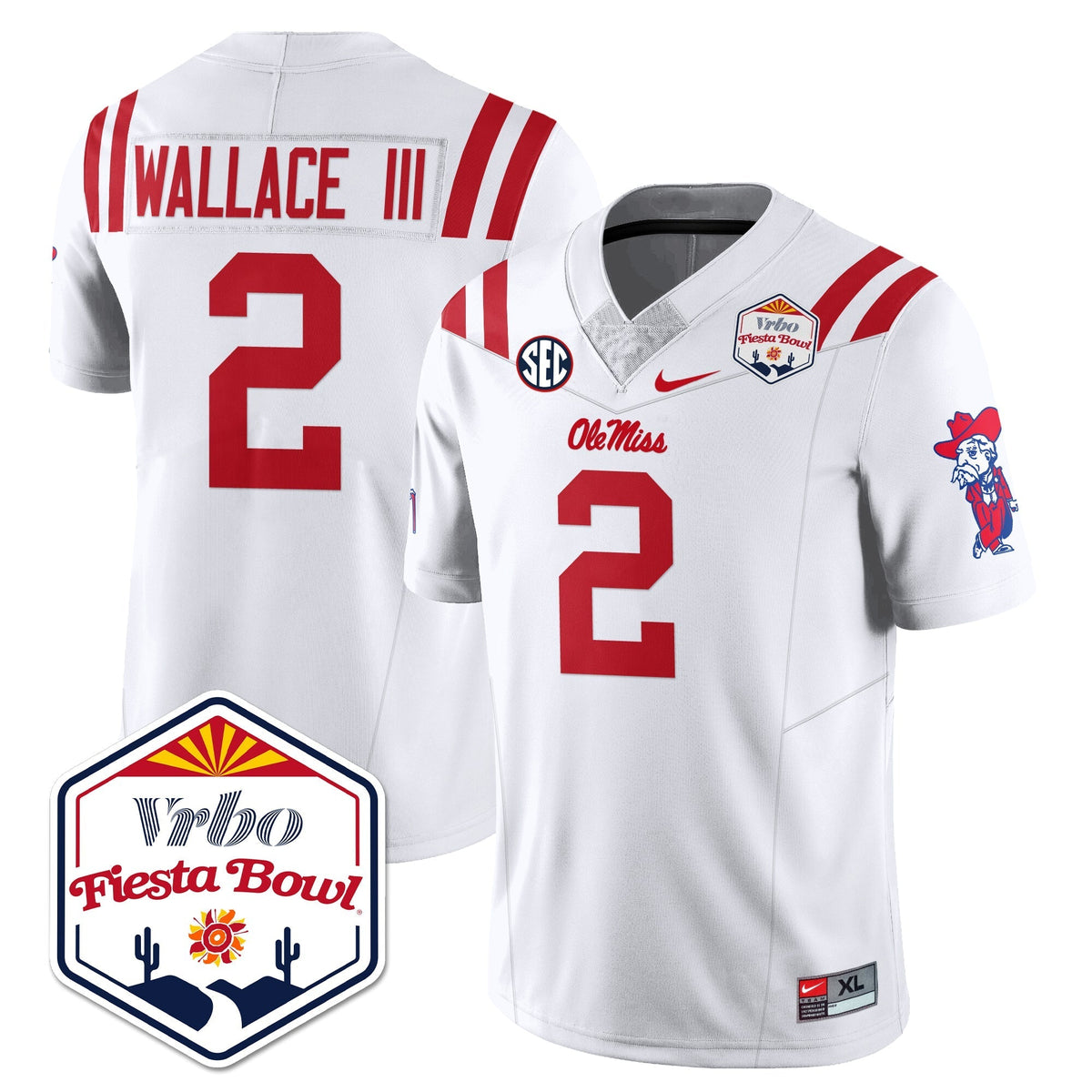 Olemiss Rebels Vapor Limited Jersey - Vrbo Fiesta Bowl