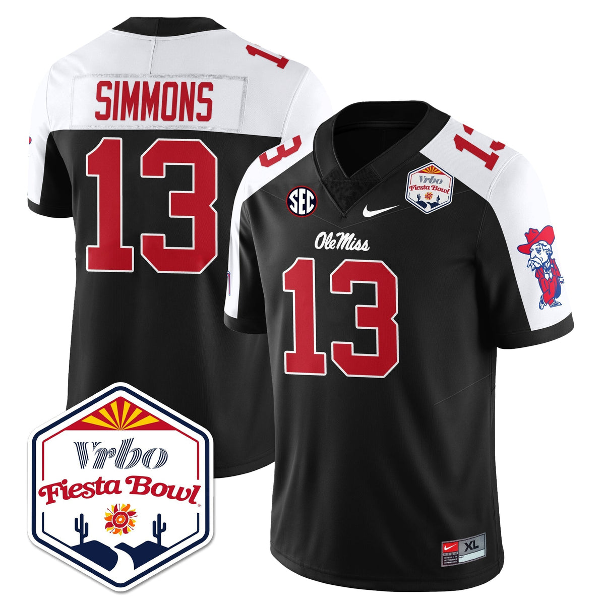 Olemiss Rebels Vapor Limited Jersey - Vrbo Fiesta Bowl