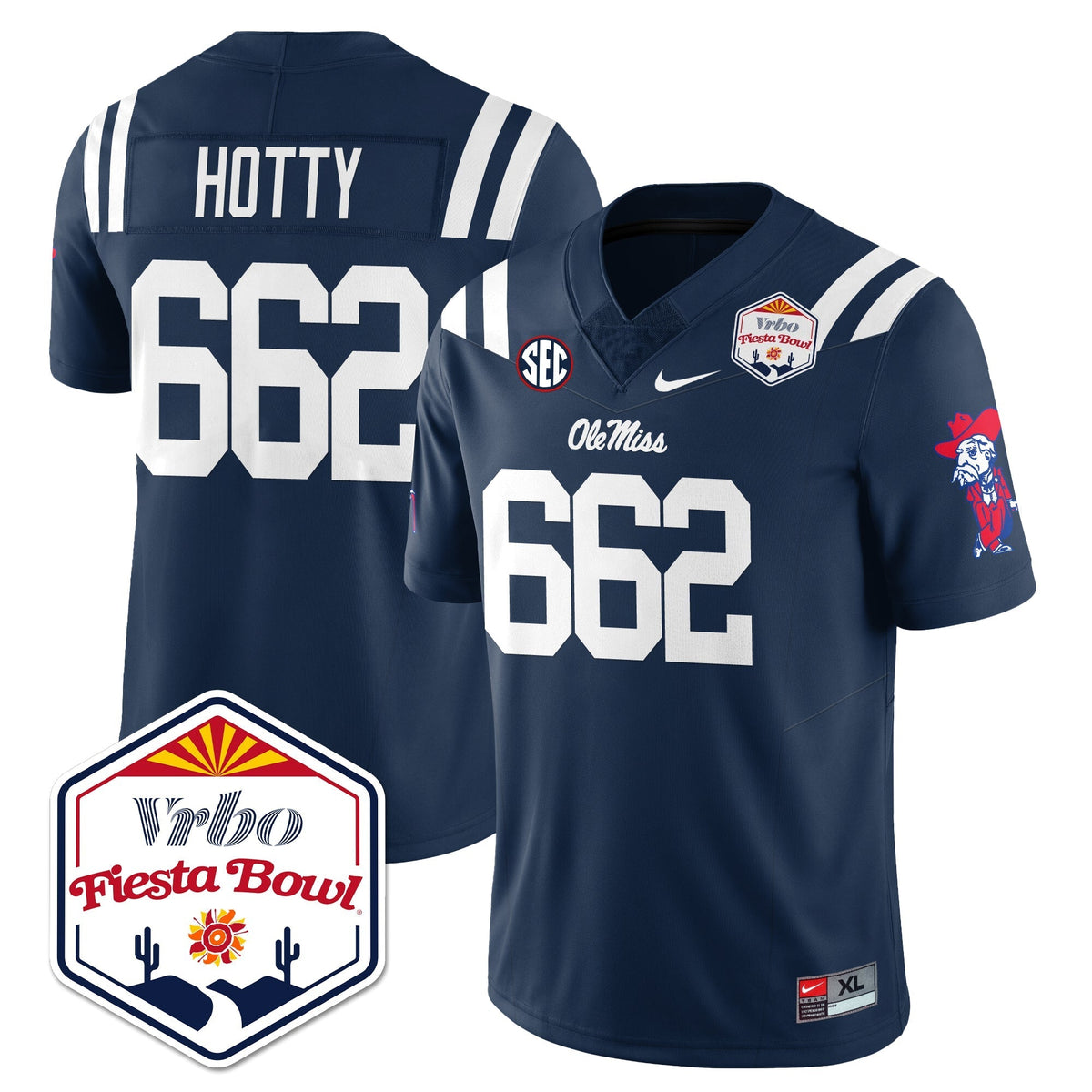 Olemiss Rebels Vapor Limited Jersey - Vrbo Fiesta Bowl