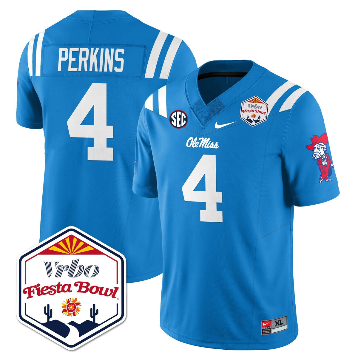 Olemiss Rebels Vapor Limited Jersey - Vrbo Fiesta Bowl