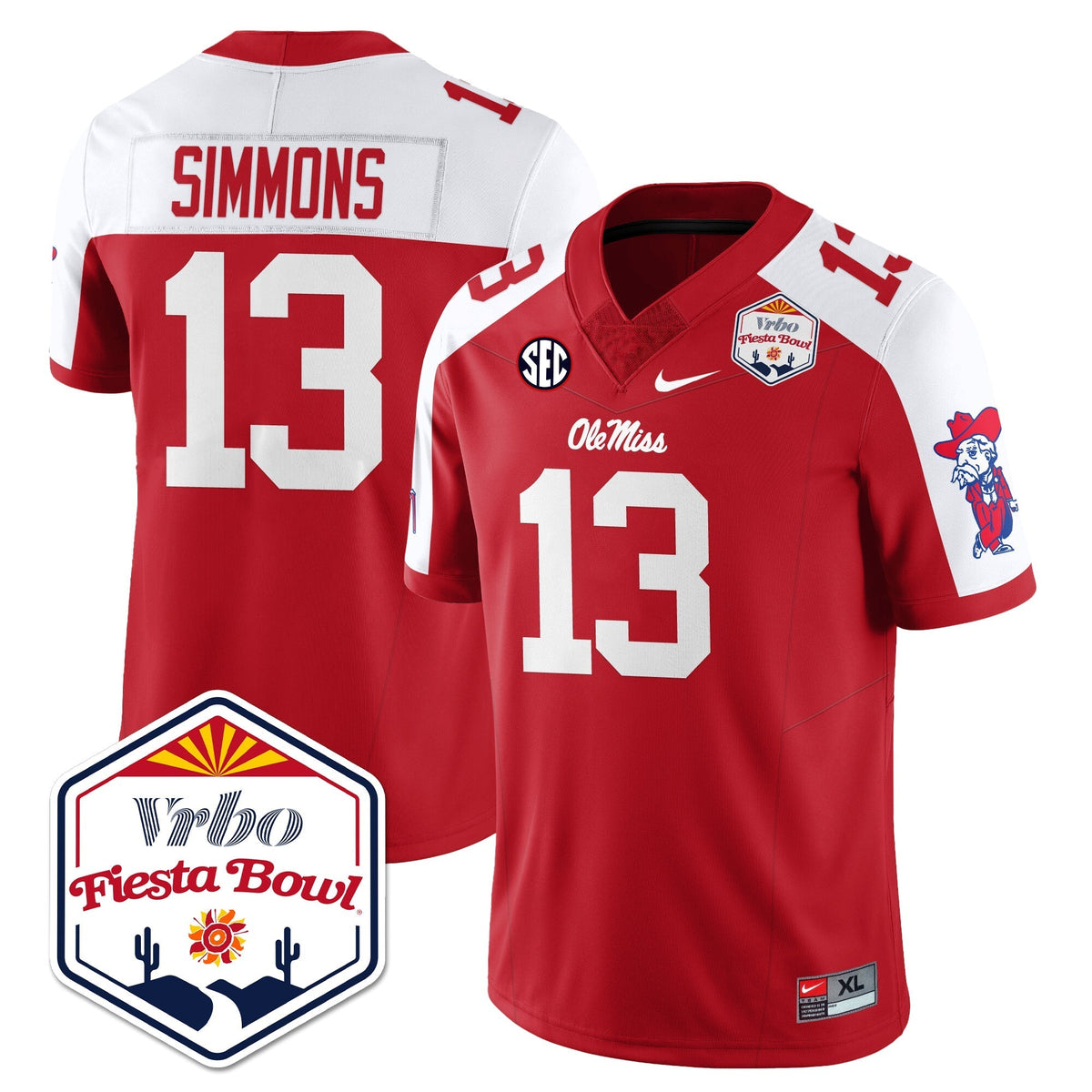 Olemiss Rebels Vapor Limited Jersey - Vrbo Fiesta Bowl