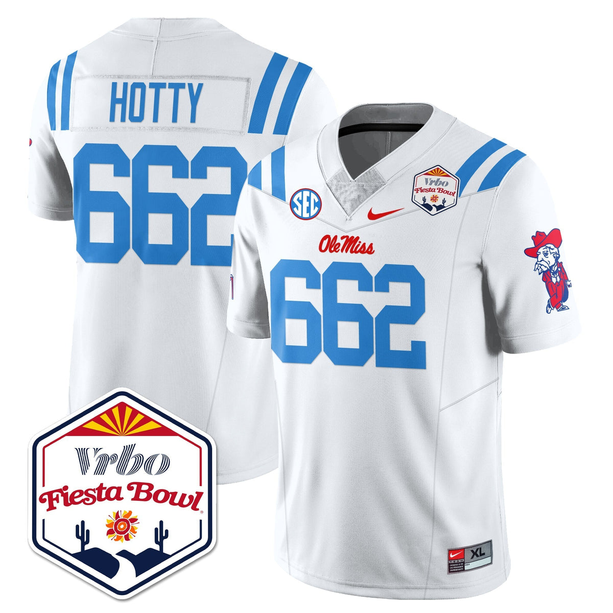 Olemiss Rebels Vapor Limited Jersey - Vrbo Fiesta Bowl