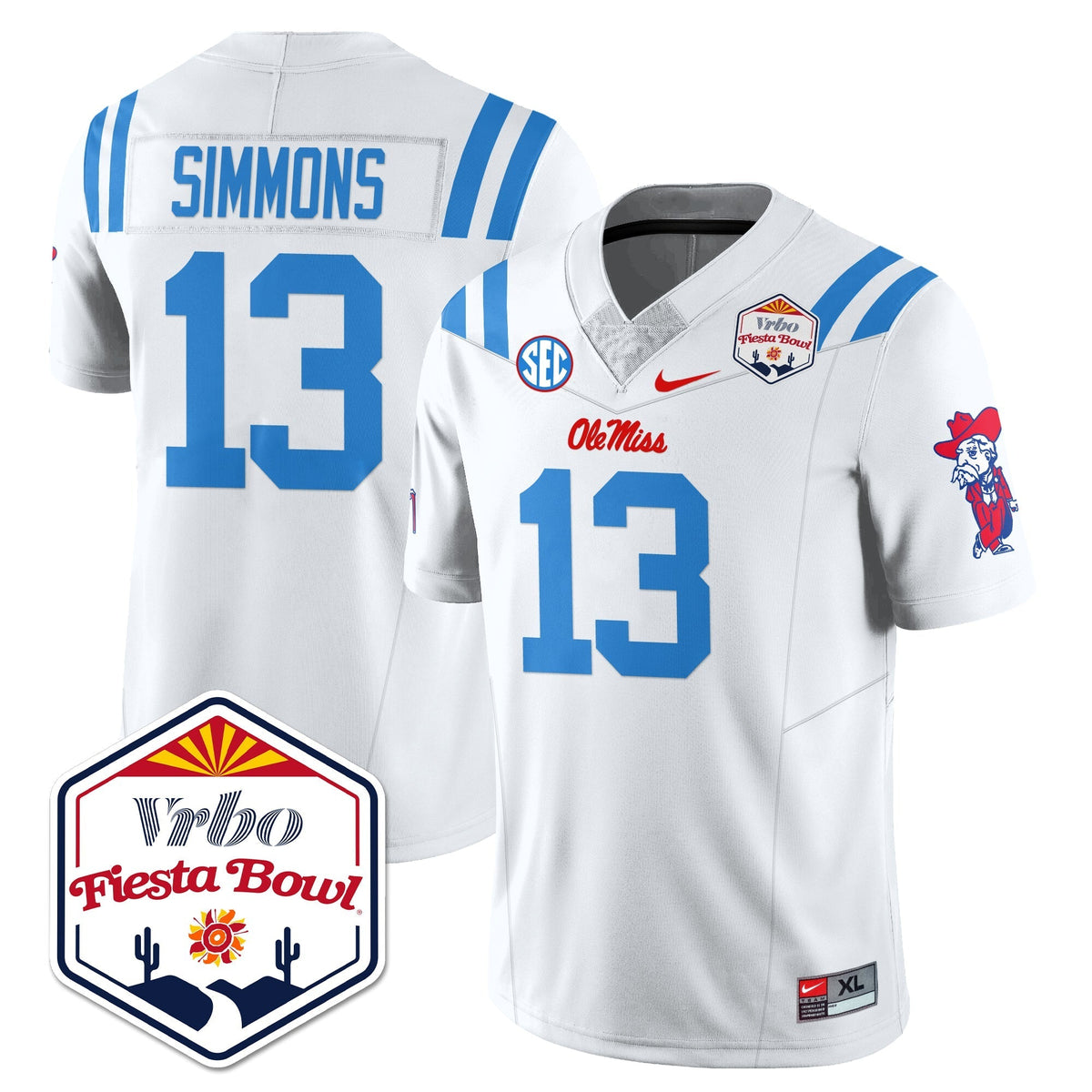 Olemiss Rebels Vapor Limited Jersey - Vrbo Fiesta Bowl