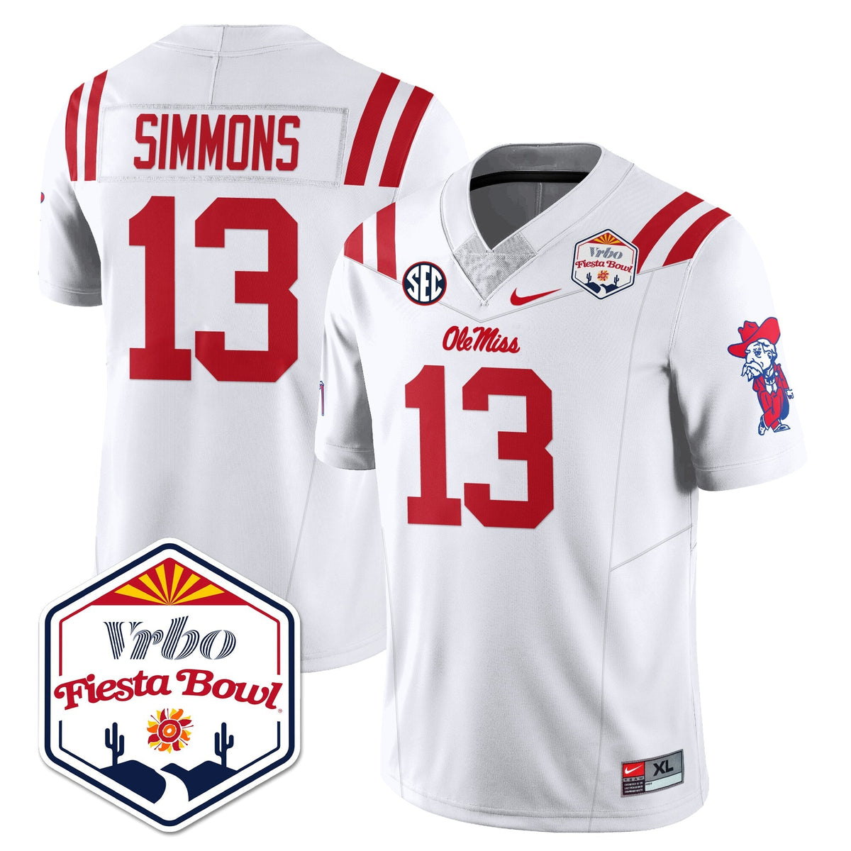 Olemiss Rebels Vapor Limited Jersey - Vrbo Fiesta Bowl