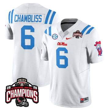 Ole Miss Rebels Football Vapor Limited Jersey - Allstate Sugar Bowl Champions