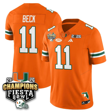 Miami Marlins Football Vapor Limited Jersey V3 - Fiesta Bowl Champions-Cuztomshoes
