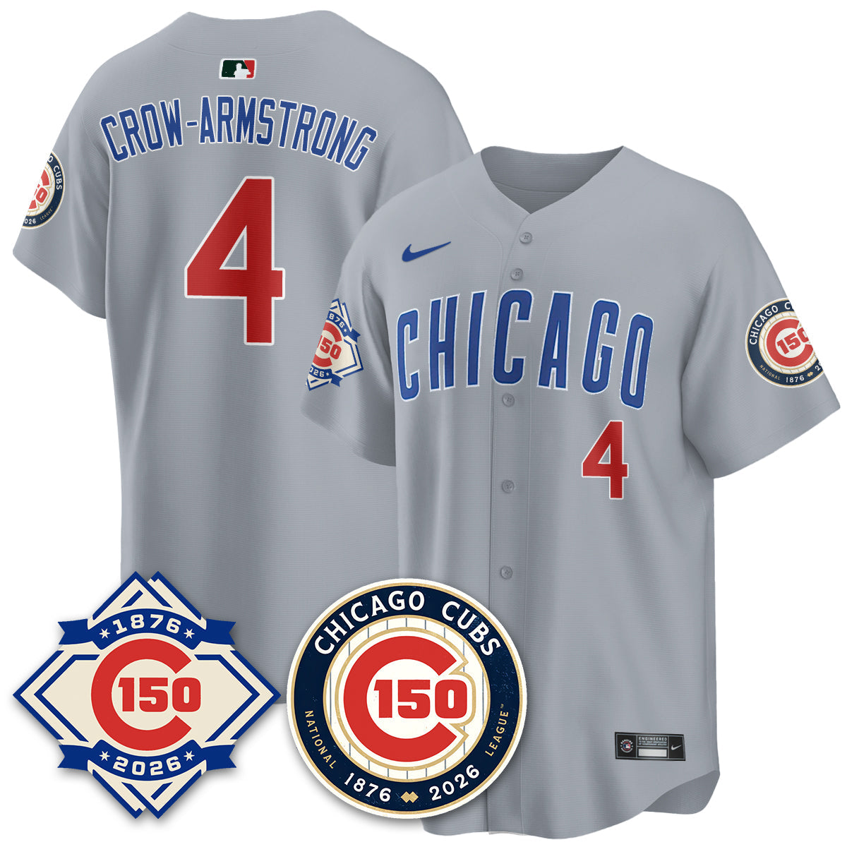 Chicago Cubs Vapor Limited Jersey - 150th Anniversary - Stitched