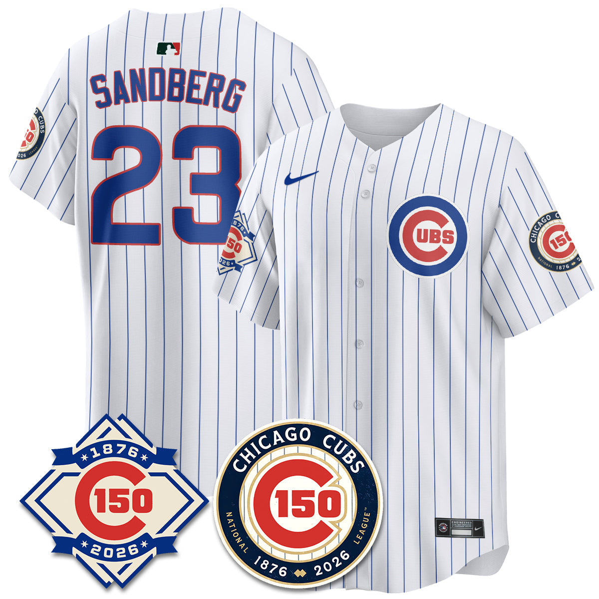 Chicago Cubs Vapor Limited Jersey - 150th Anniversary - Stitched