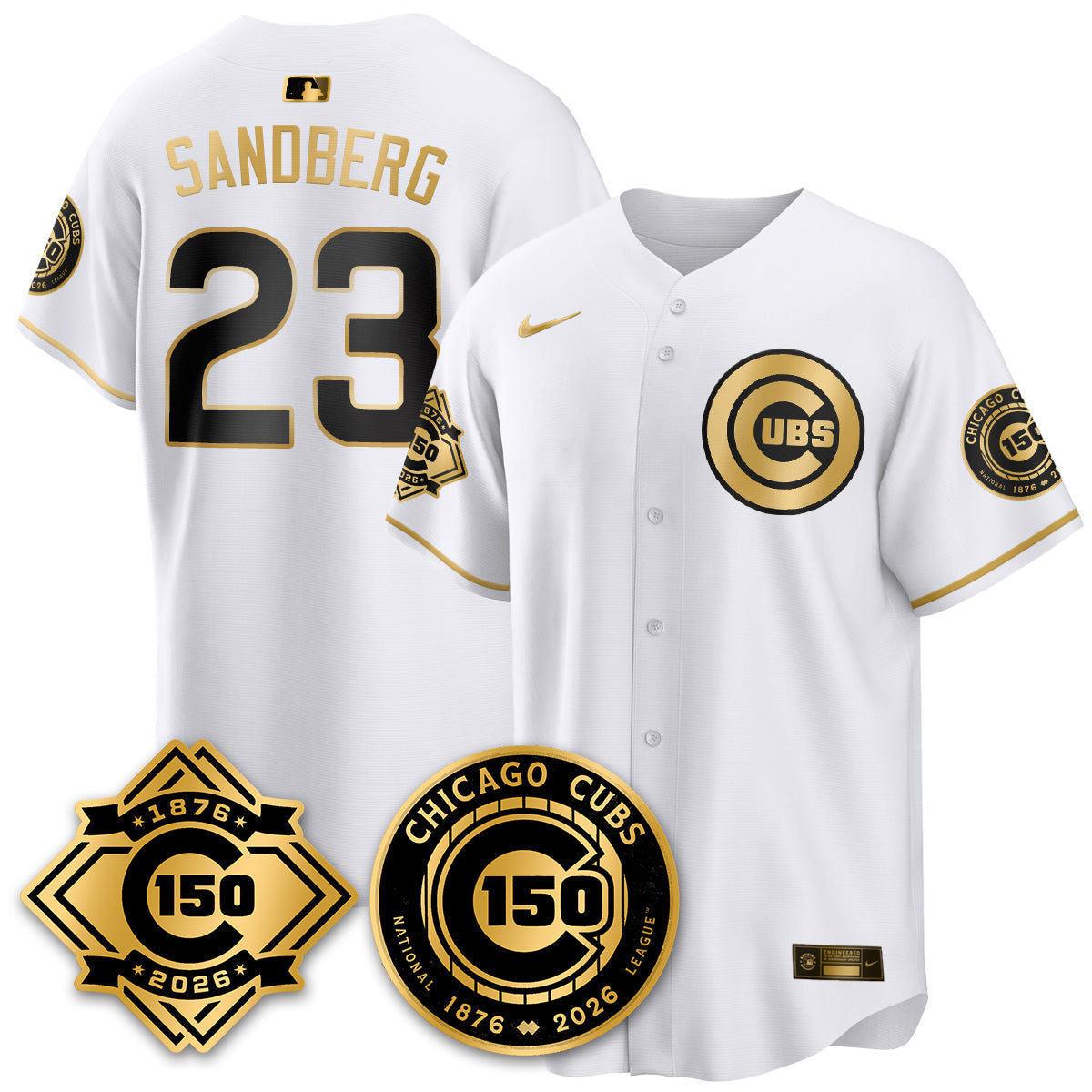 Chicago Cubs Vapor Limited Jersey - 150th Anniversary - Stitched