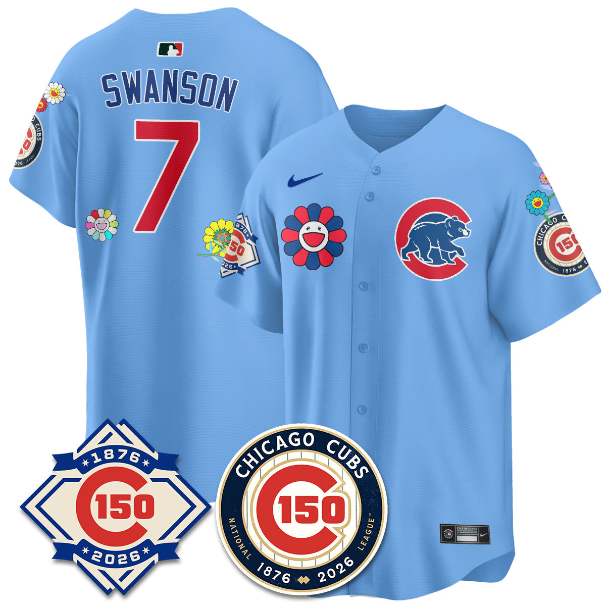 Chicago Cubs Tokyo Series Vapor Limited Jersey - 150th Anniversary - Stitched