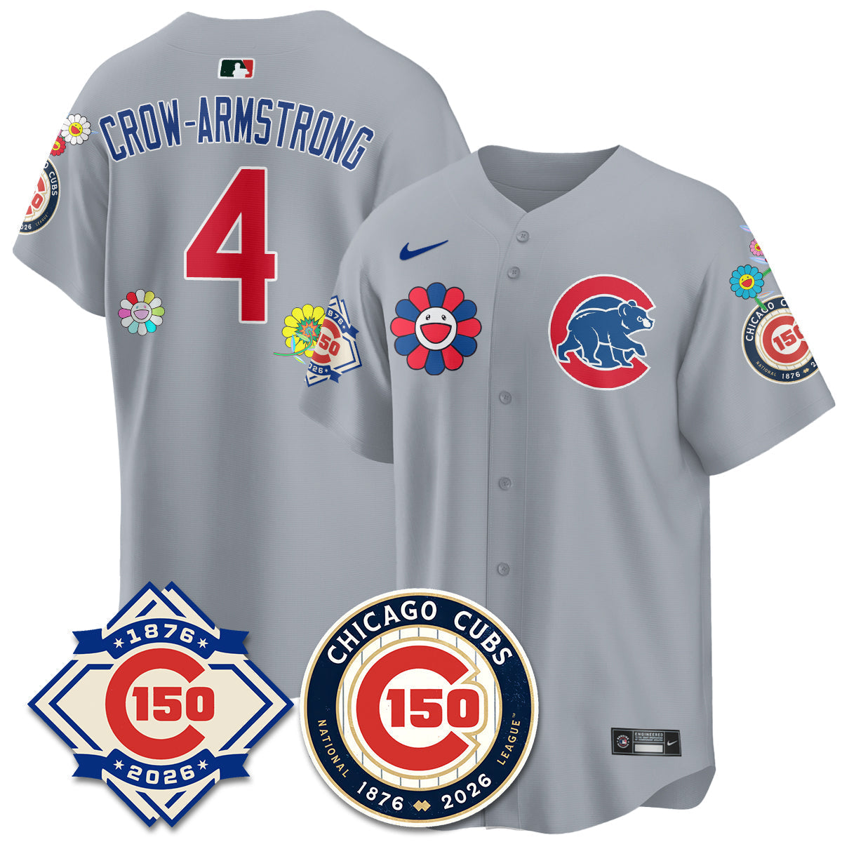 Chicago Cubs Tokyo Series Vapor Limited Jersey - 150th Anniversary - Stitched