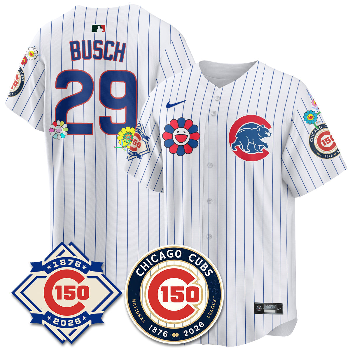 Chicago Cubs Tokyo Series Vapor Limited Jersey - 150th Anniversary - Stitched