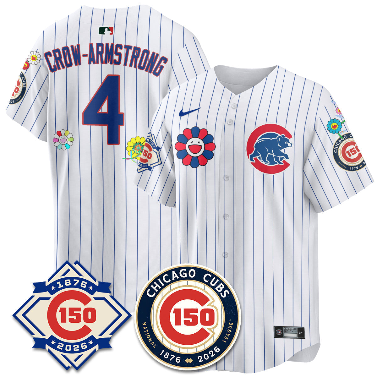 Chicago Cubs Tokyo Series Vapor Limited Jersey - 150th Anniversary - Stitched