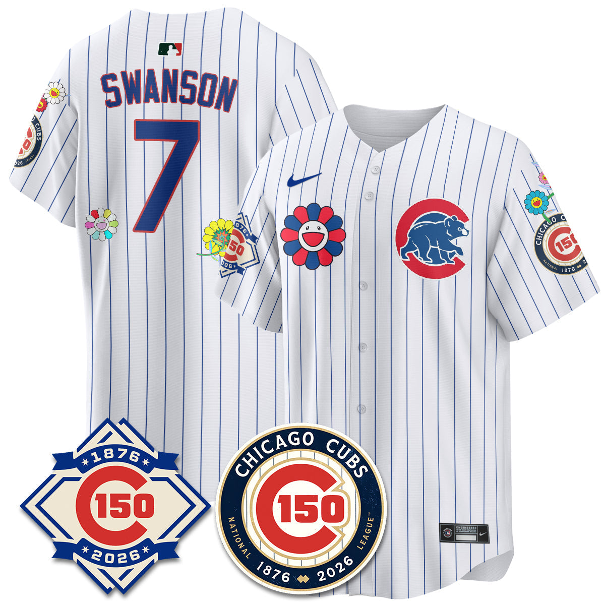 Chicago Cubs Tokyo Series Vapor Limited Jersey - 150th Anniversary - Stitched