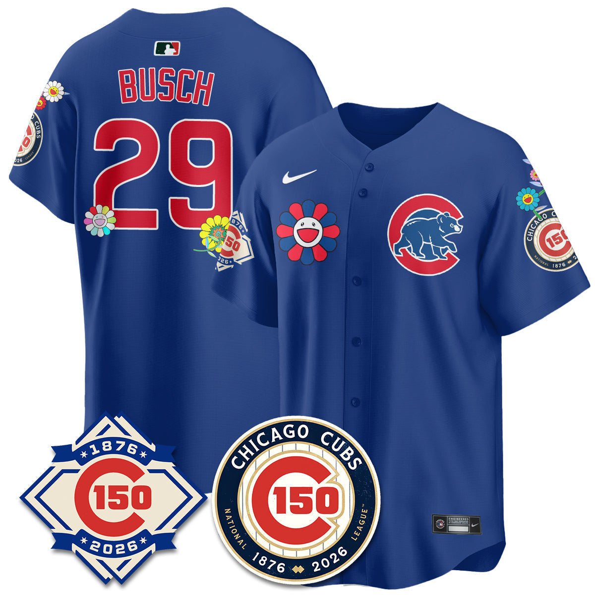 Chicago Cubs Tokyo Series Vapor Limited Jersey - 150th Anniversary - Stitched