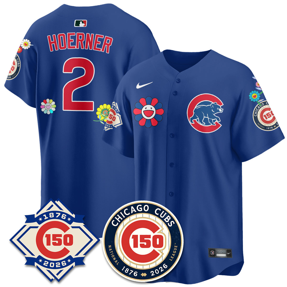 Chicago Cubs Tokyo Series Vapor Limited Jersey - 150th Anniversary - Stitched