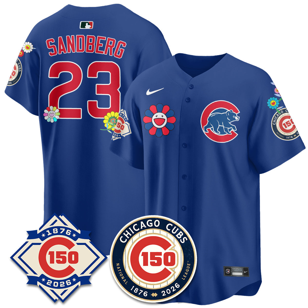 Chicago Cubs Tokyo Series Vapor Limited Jersey - 150th Anniversary - Stitched