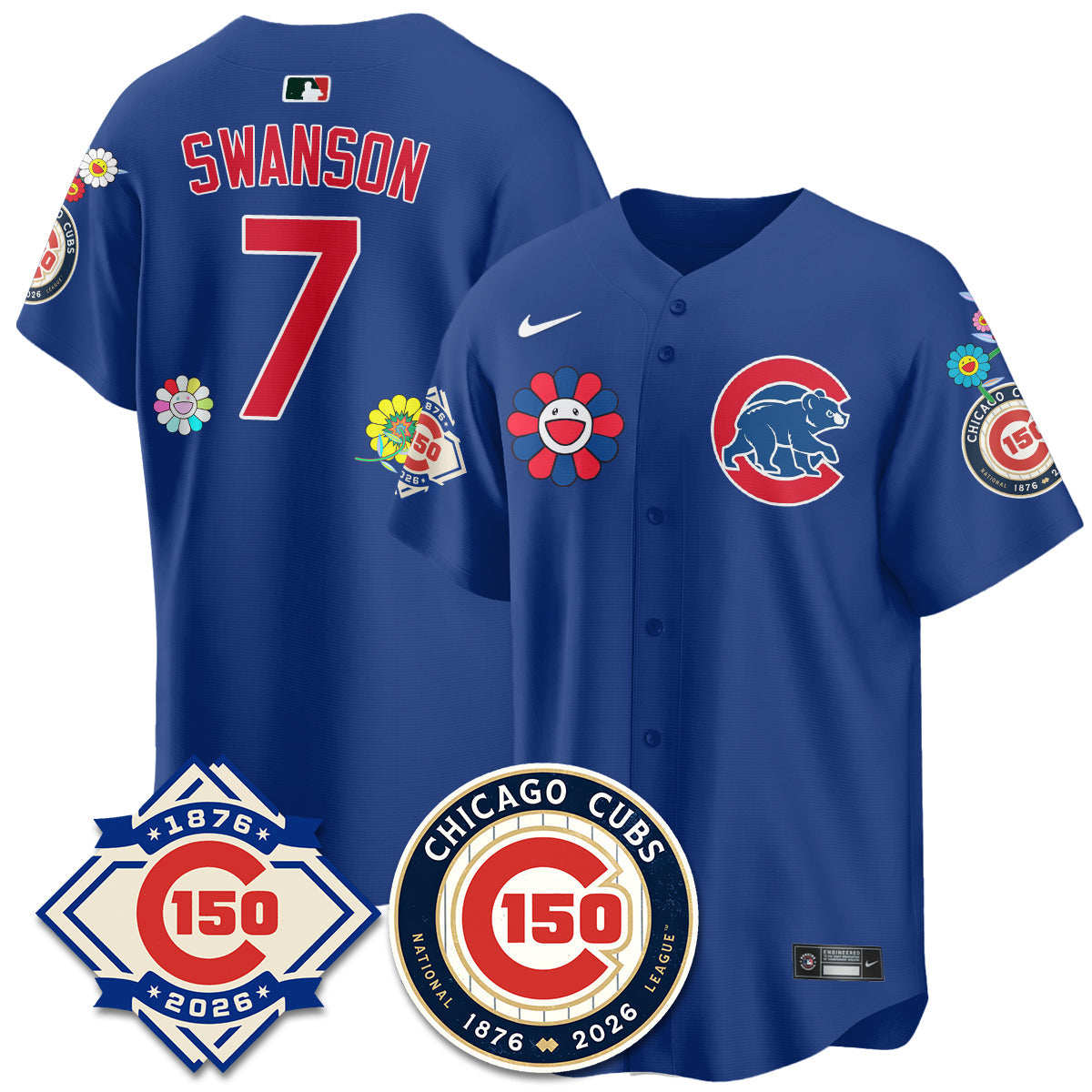 Chicago Cubs Tokyo Series Vapor Limited Jersey - 150th Anniversary - Stitched