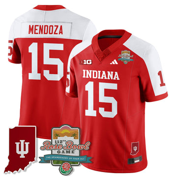 Indiana Hoosiers Vapor Limited Football Jersey - Rose Bowl 112th-Cuztomshoes