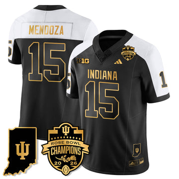 Indiana Hoosiers Vapor Limited Football Gold Jersey - Rose Bowl Champions-Cuztomshoes