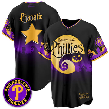 Philadelphia Phillies "Halloween Town" Limited Jersey - Stitched