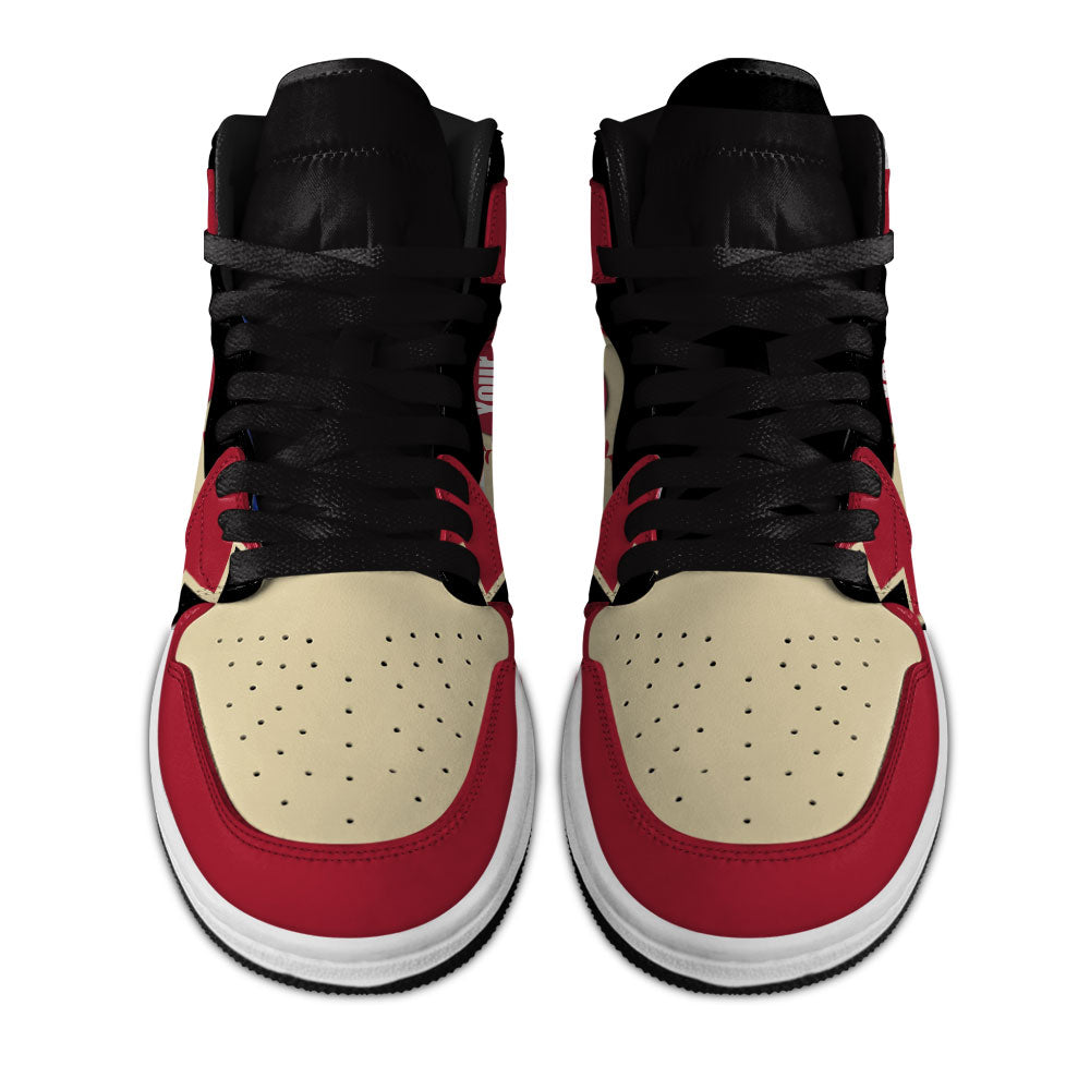 Arizona Baseball J1s Sneakers Personalized Your Team-Cuztomshoes