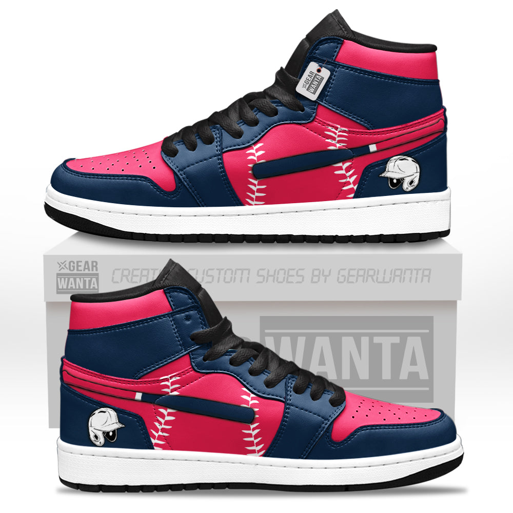 Cleveland Baseball J1s Sneakers Personalized Your Team-Cuztomshoes