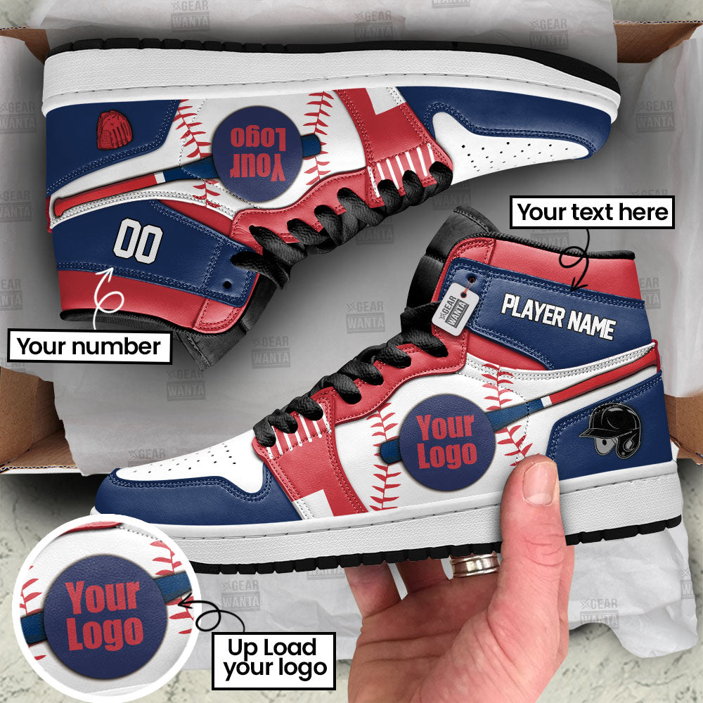 Cleveland Baseball J1s Sneakers Personalized Your Team-Cuztomshoes
