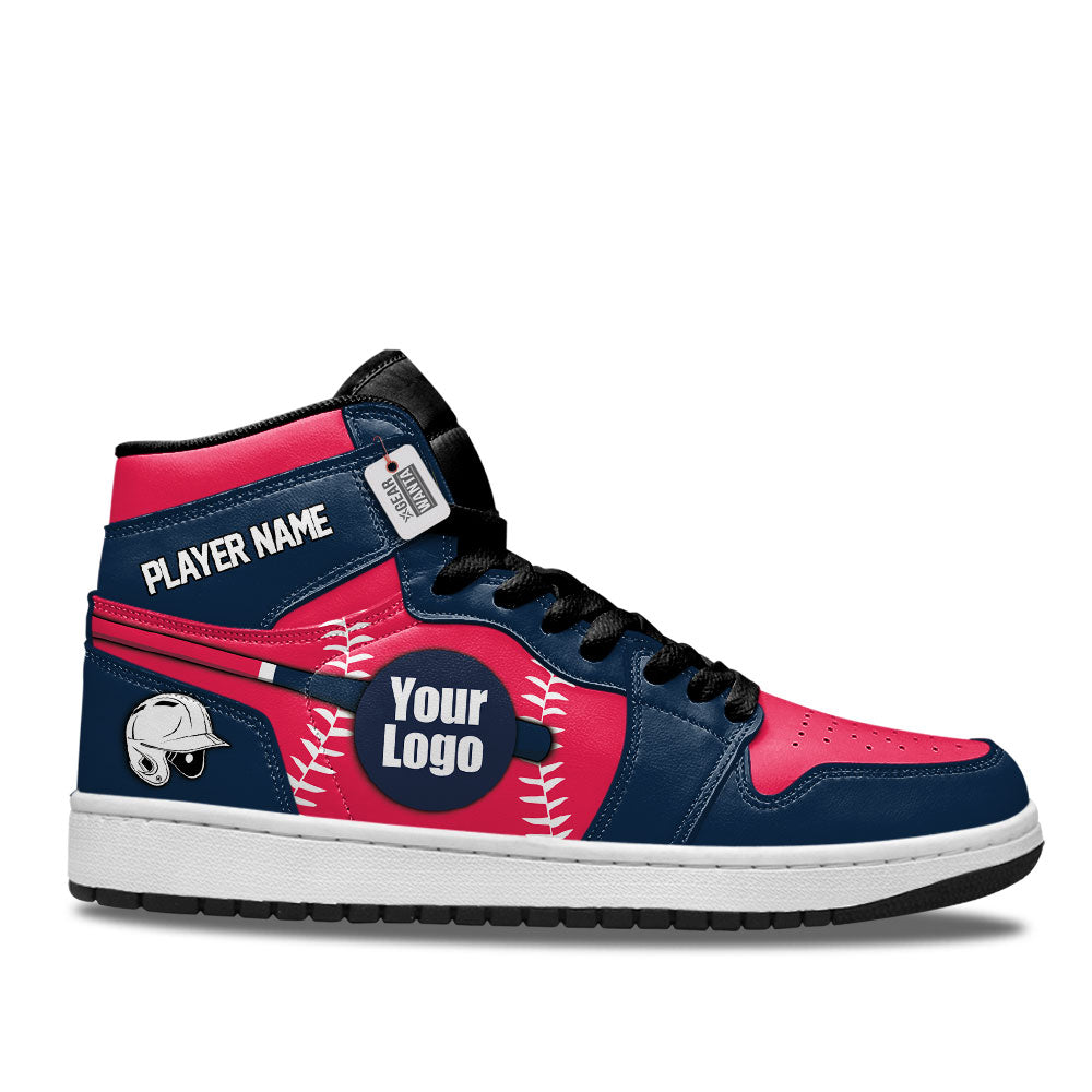Cleveland Baseball J1s Sneakers Personalized Your Team-Cuztomshoes