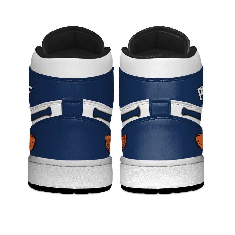 Detroit Baseball J1s Sneakers Personalized Your Teamcuztomshoes.com