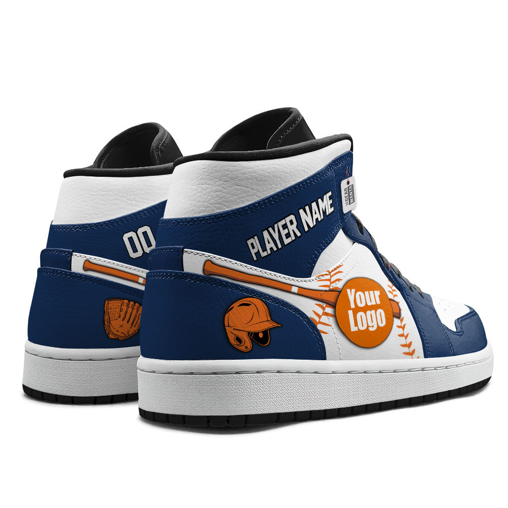 Houston Baseball J1s Sneakers Personalized Your Teamcuztomshoes.com